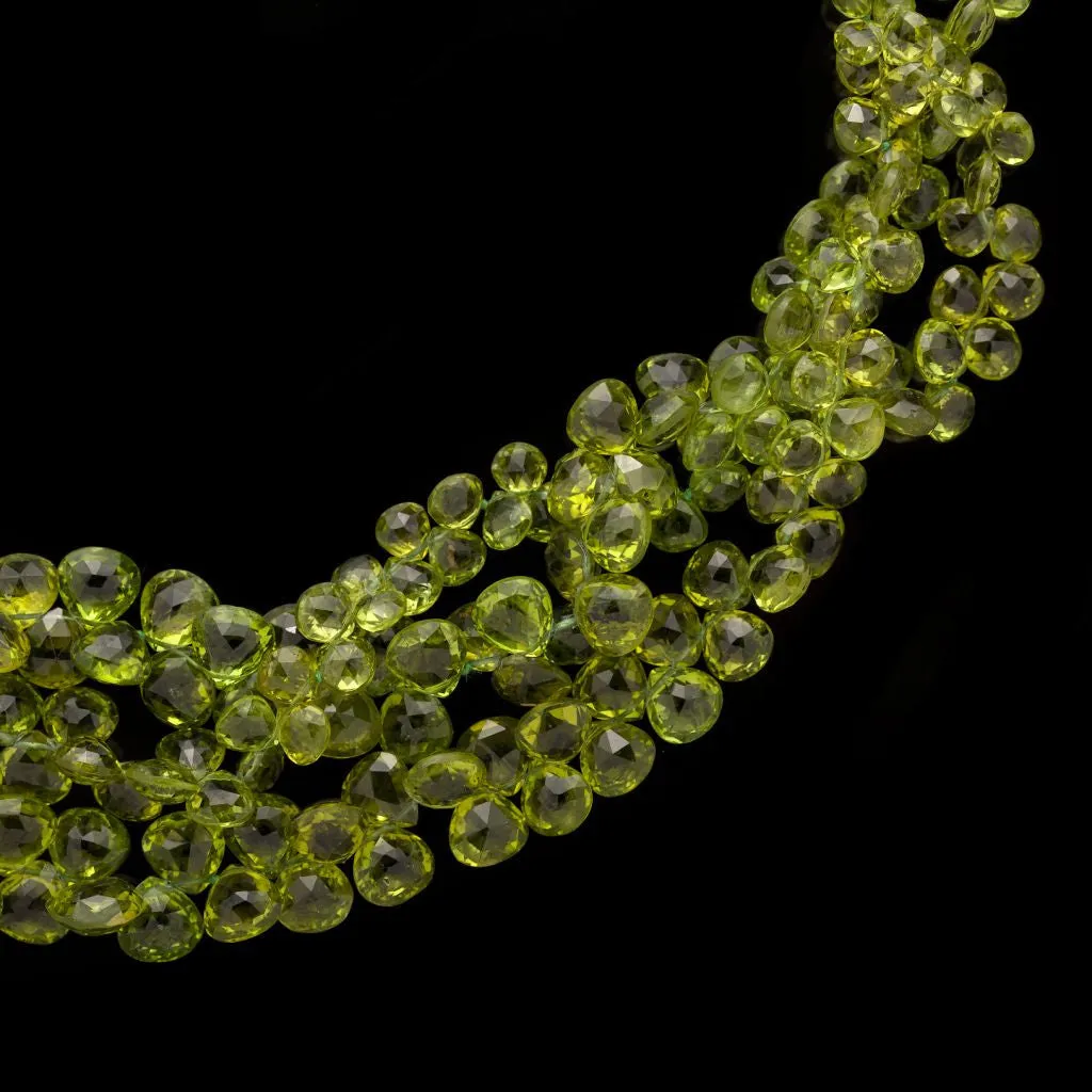 Craig Drake Peridot Bead Necklace