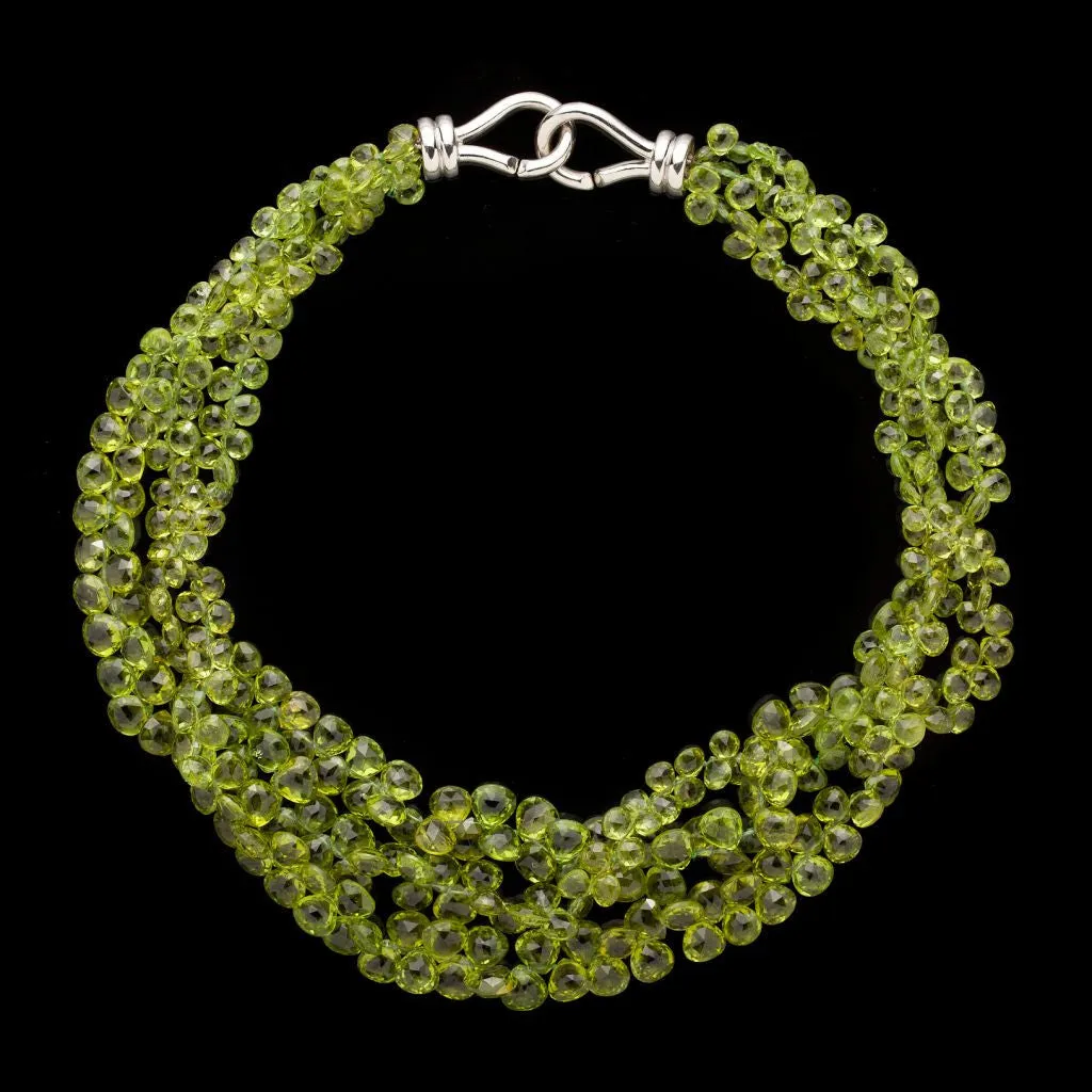 Craig Drake Peridot Bead Necklace