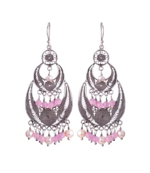 Enchanted Blossom Chandelier Earrings