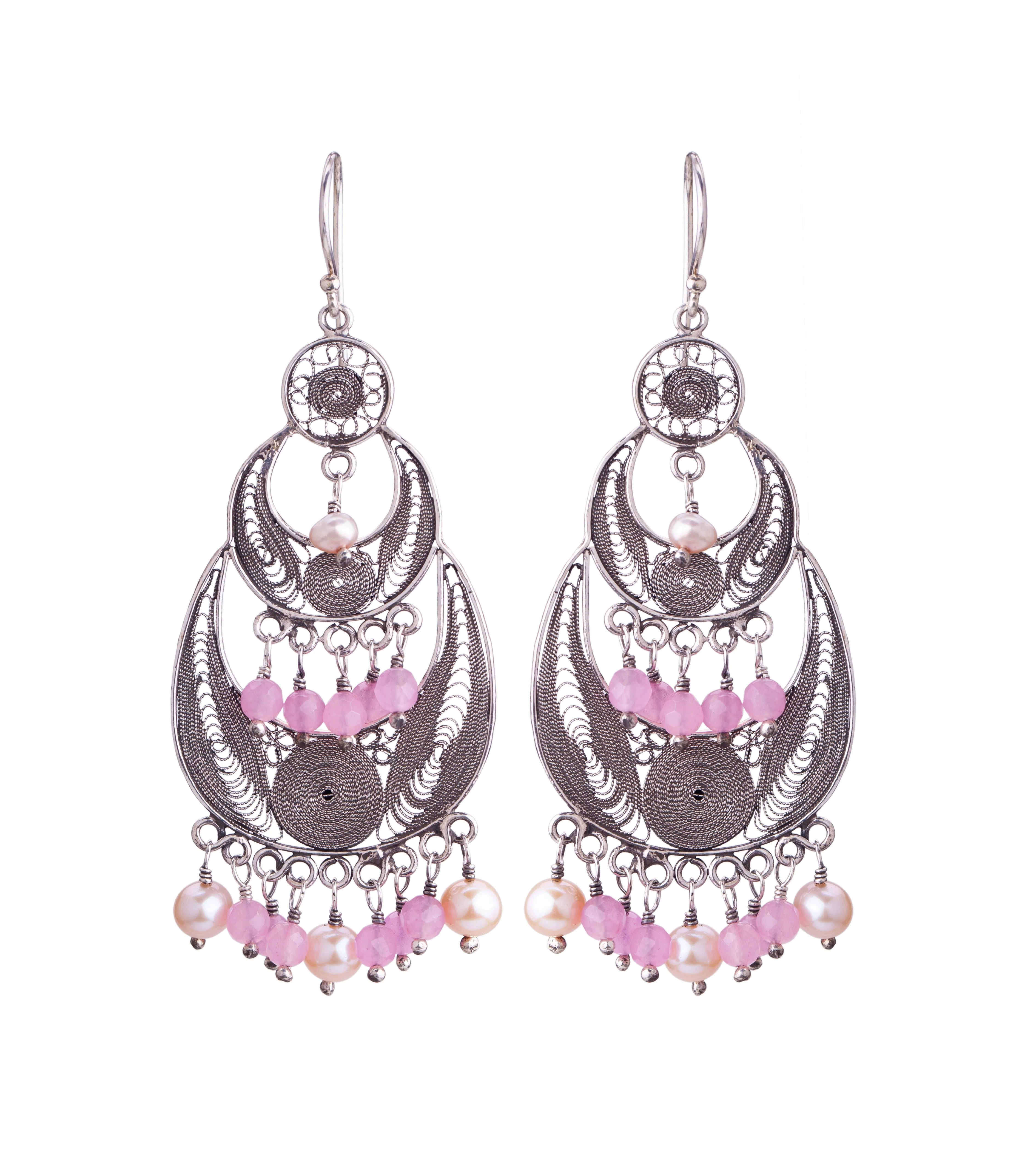 Enchanted Blossom Chandelier Earrings