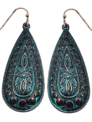 Fashion Western Earring,Womens Western Black Tone Earring Set, Gift for Her