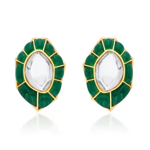 Fiesta Hydro Emerald Studs