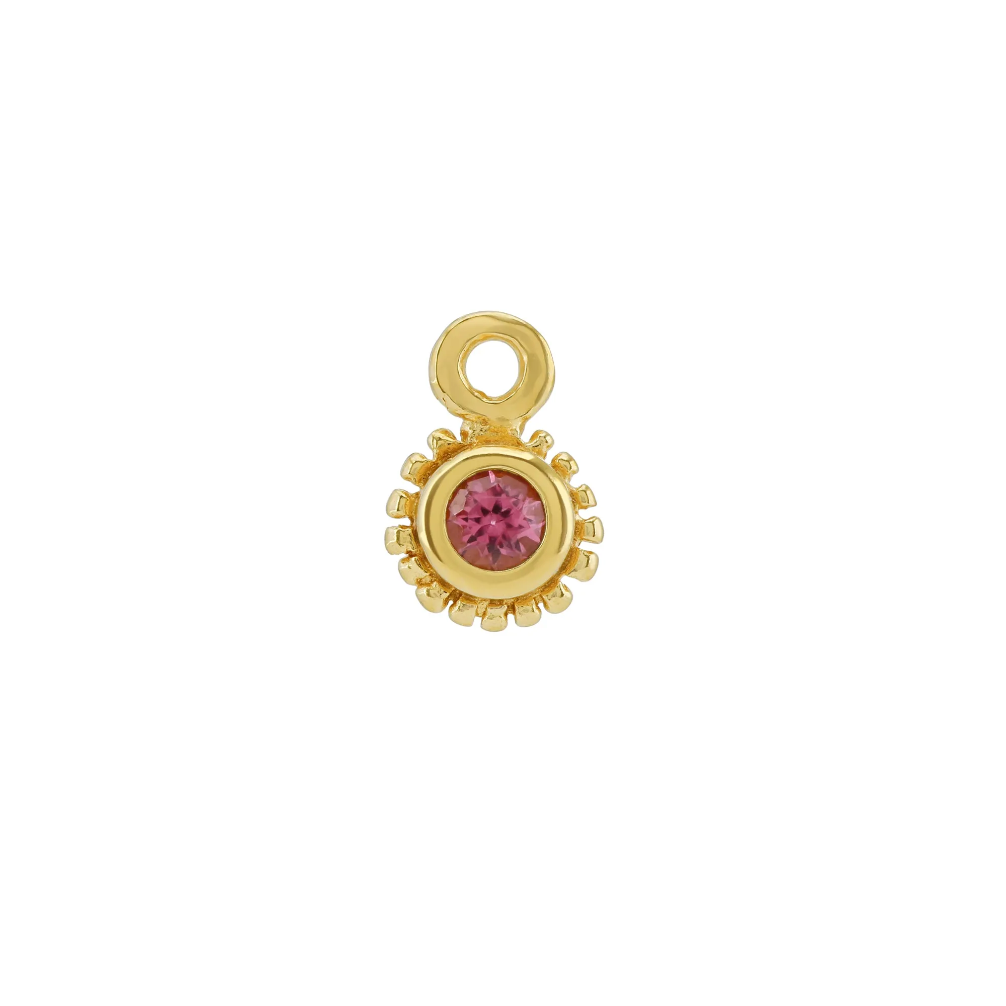 Heart Key & Birthstone Necklace