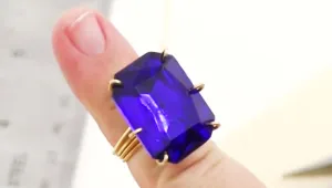 How to Make a Wire Wrapped Cocktail Ring Stone Setting