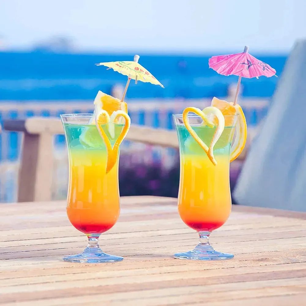 Mini Paper Umbrella Cocktail Umbrellas (Set of 12 Pieces)