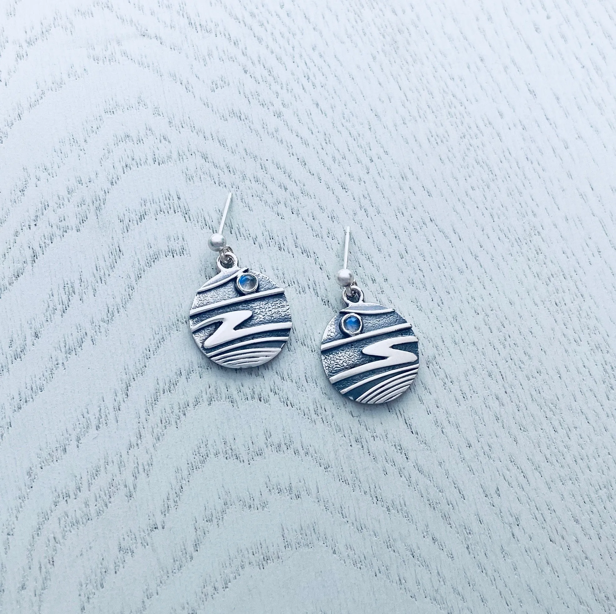 Moonlit Shores Drop Earrings