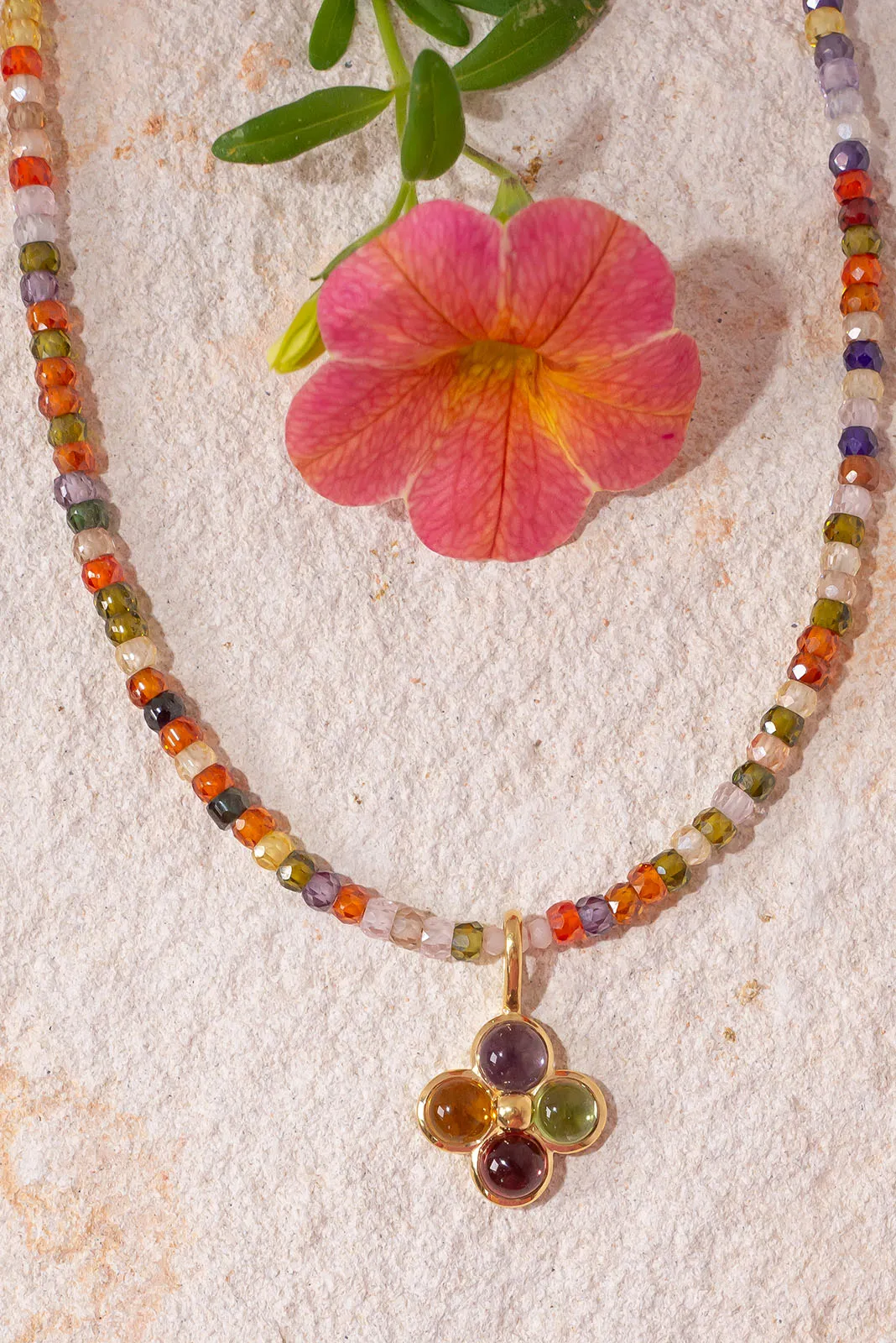 Necklace Gemstone Luna Radiance Circlet