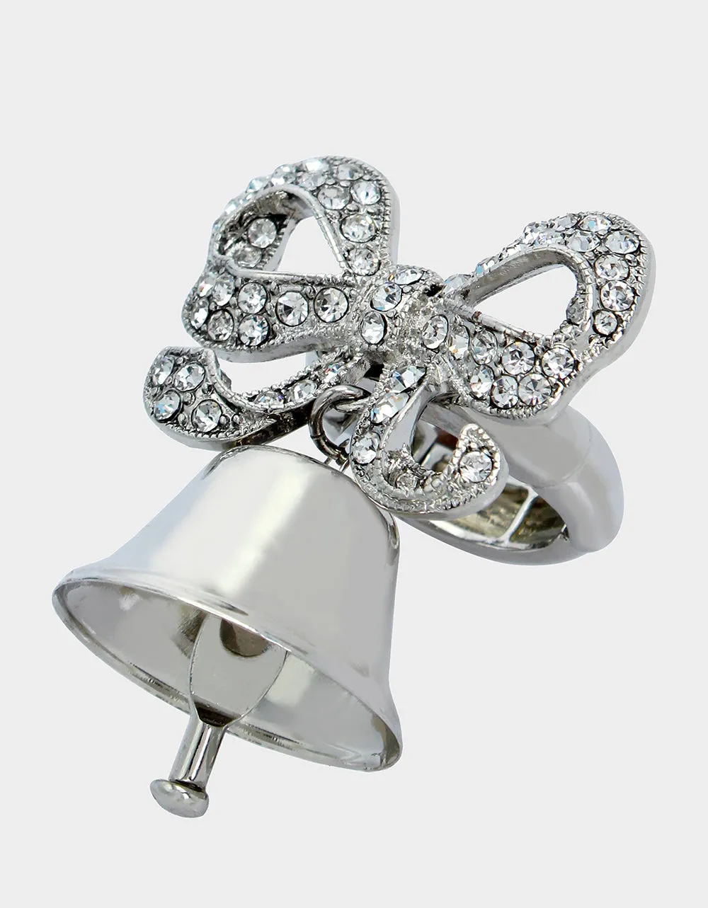 PRENUP BELL RING CRYSTAL