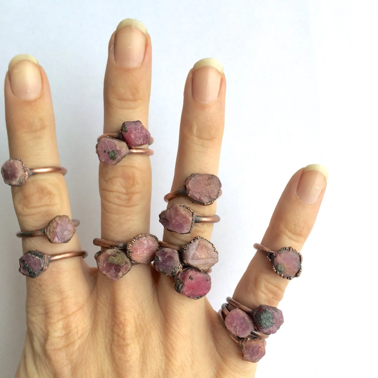 SALE ruby ring | Red ruby ring