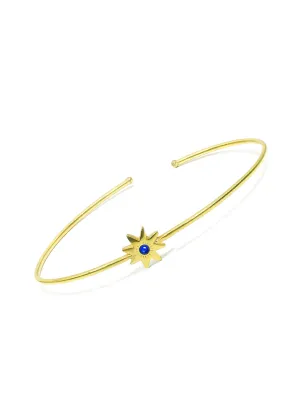 Star Bangle with Turquoise