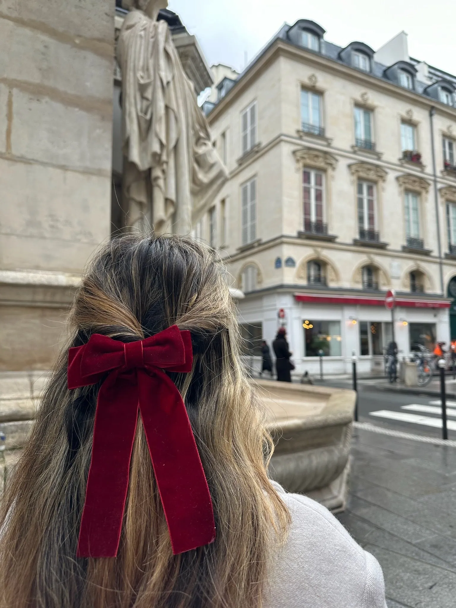 The Perfect Velvet Bow Barrette