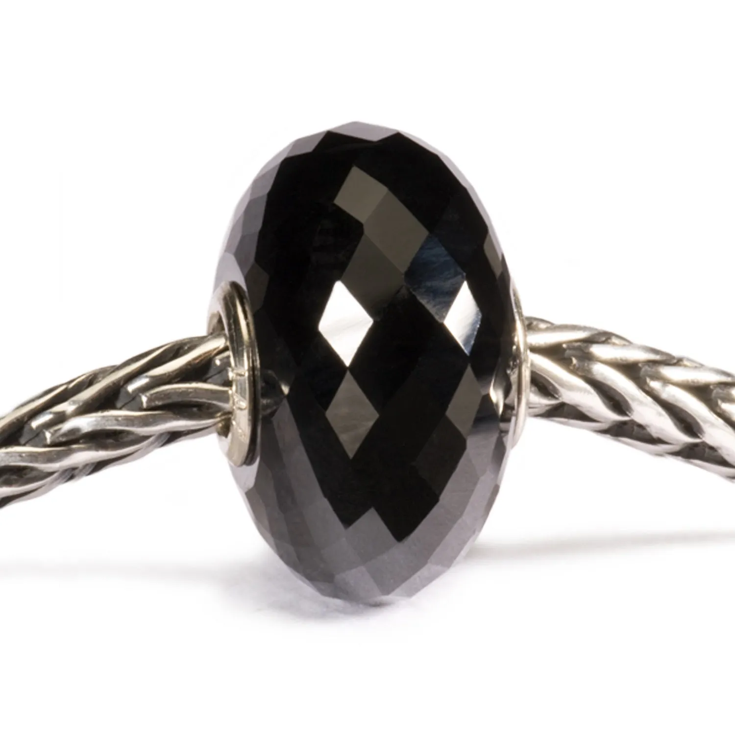 Trollbeads Black Facet Onyx Bead