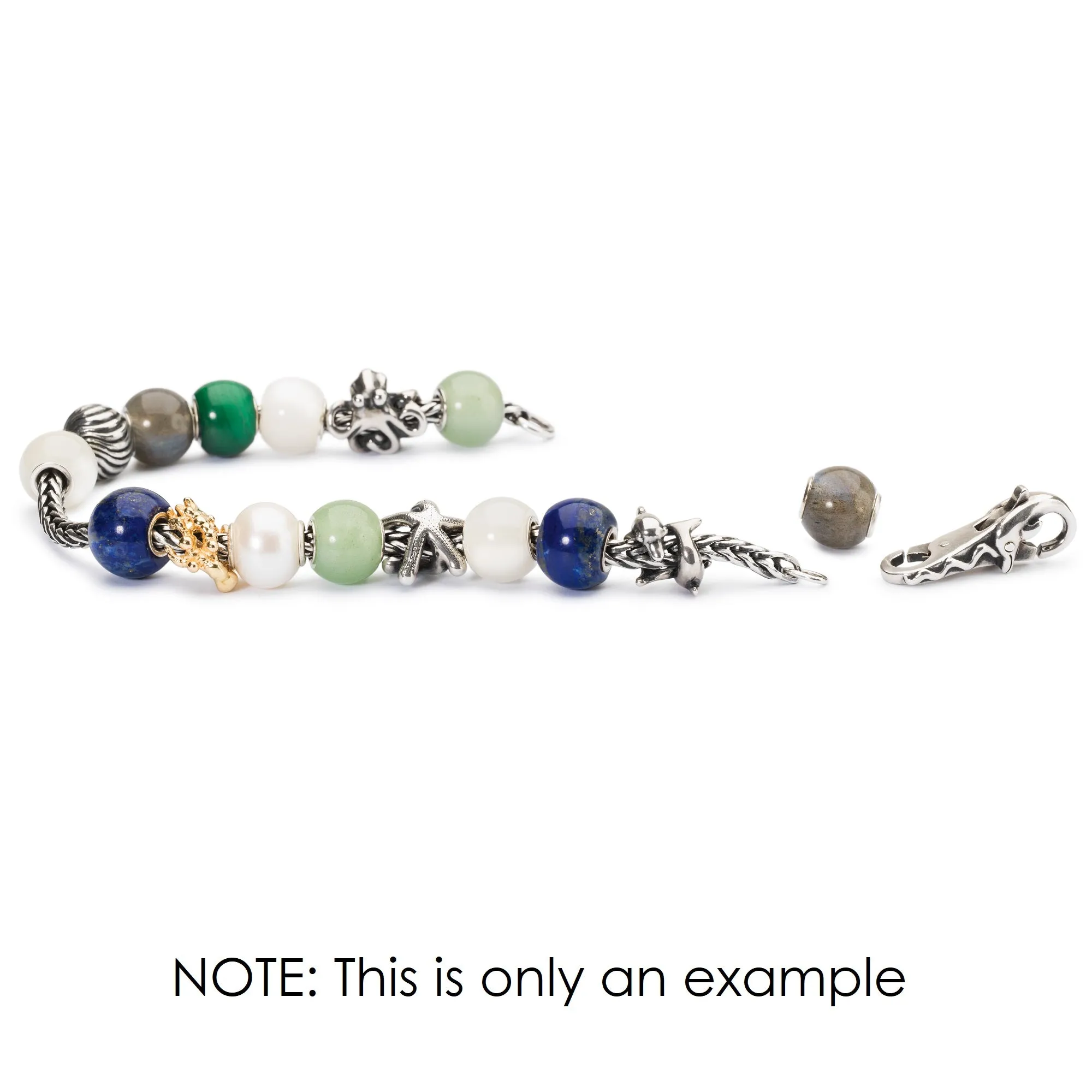 Trollbeads Round Labradorite Bead