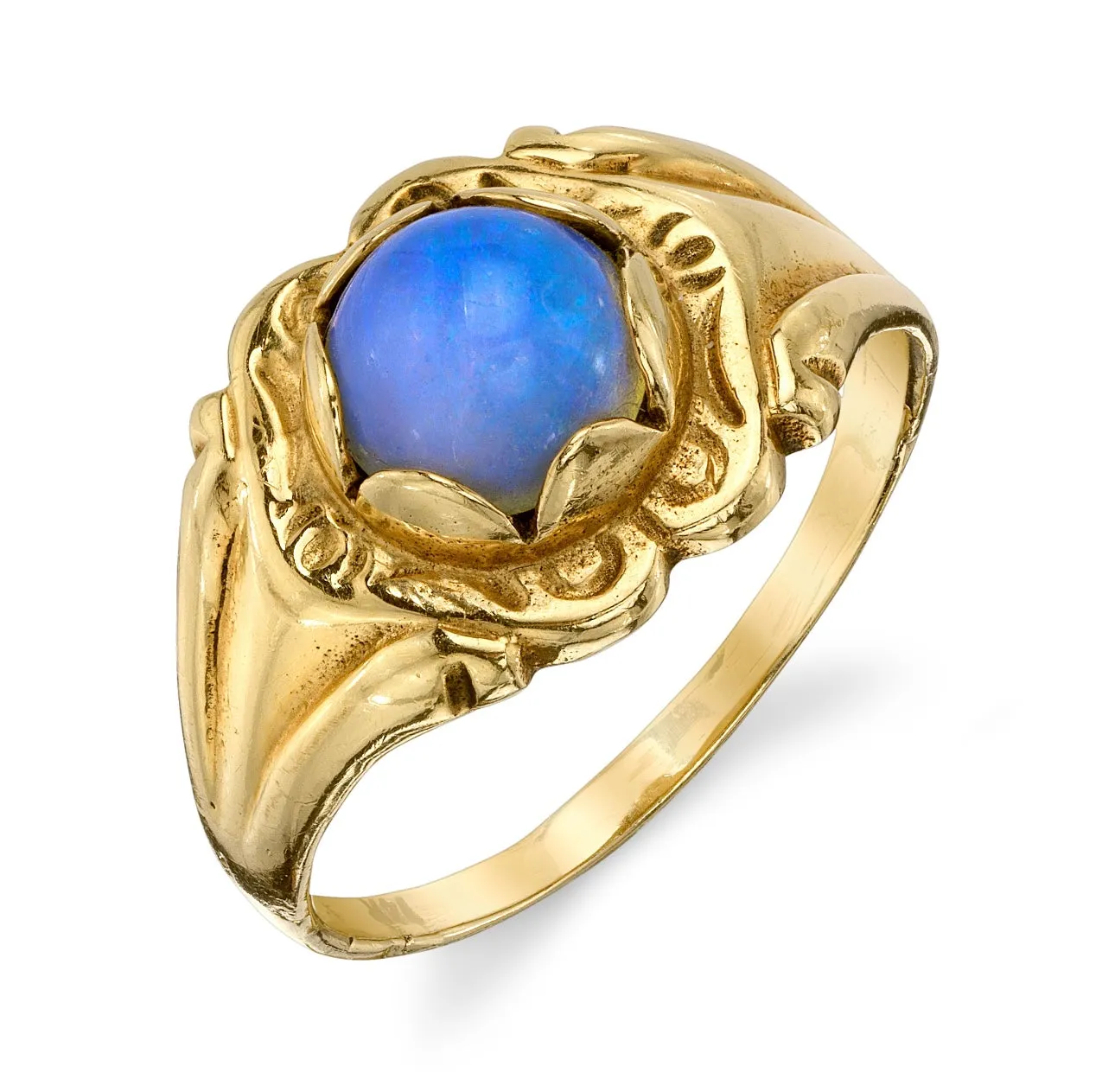 Vintage Moonstone Gypsy Ring
