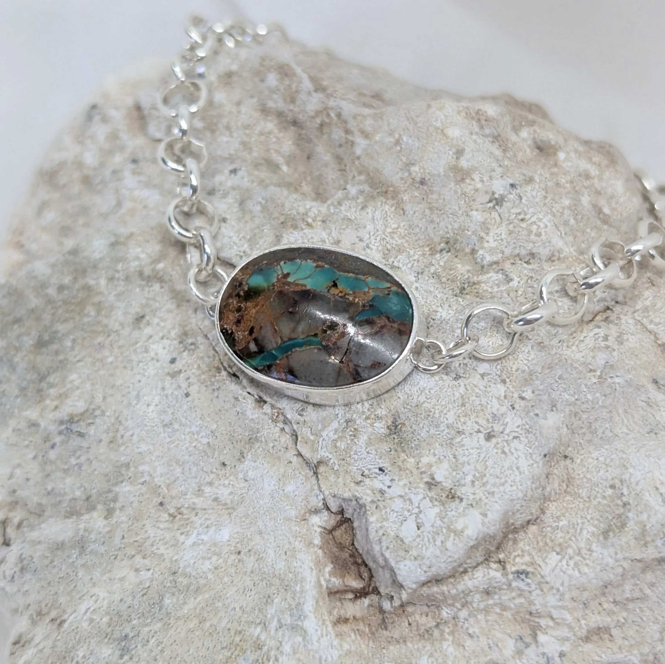 vintage turquoise bracelet