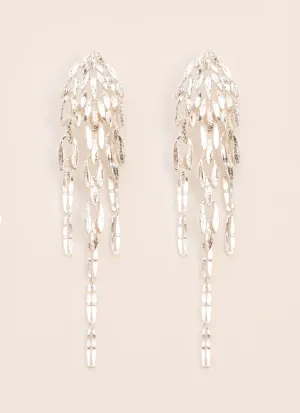 Wouters & Hendrix - Waterfall Chandelier Earrings in Silver